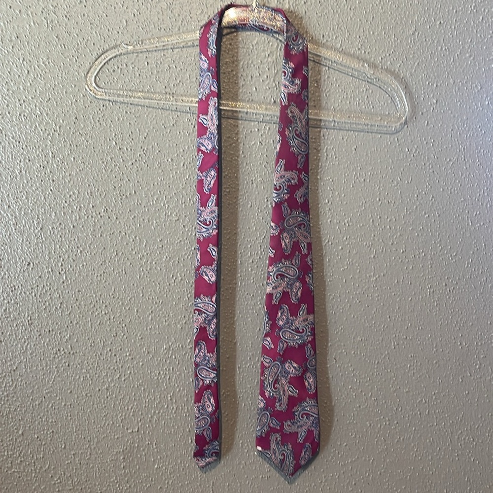 Christian Dior Paisley Silk Tie - Picture 8 of 8